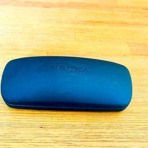 Nautica Matte Black Eyeglass Case - Picture 1 of 5